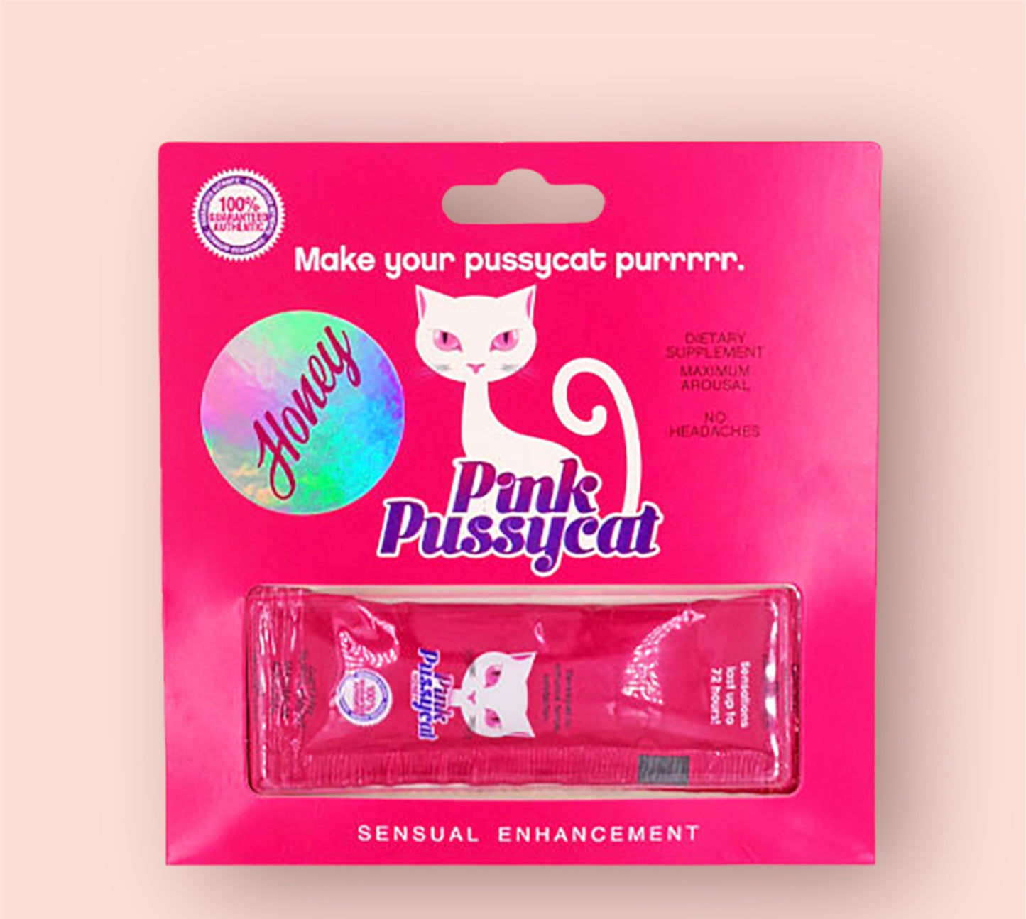 Pink Pussy Cat Honey(Passion Fruit) -Individual Sachet