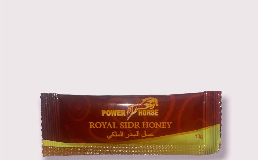 Black Horse Red *Power Horse Royal Sidr Honey* - Individual Sachets 10g