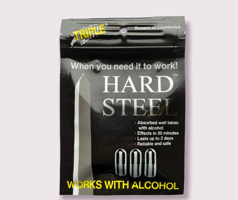 Hard Steel Triple Pill - (1ct. of 3 Capsules Each)