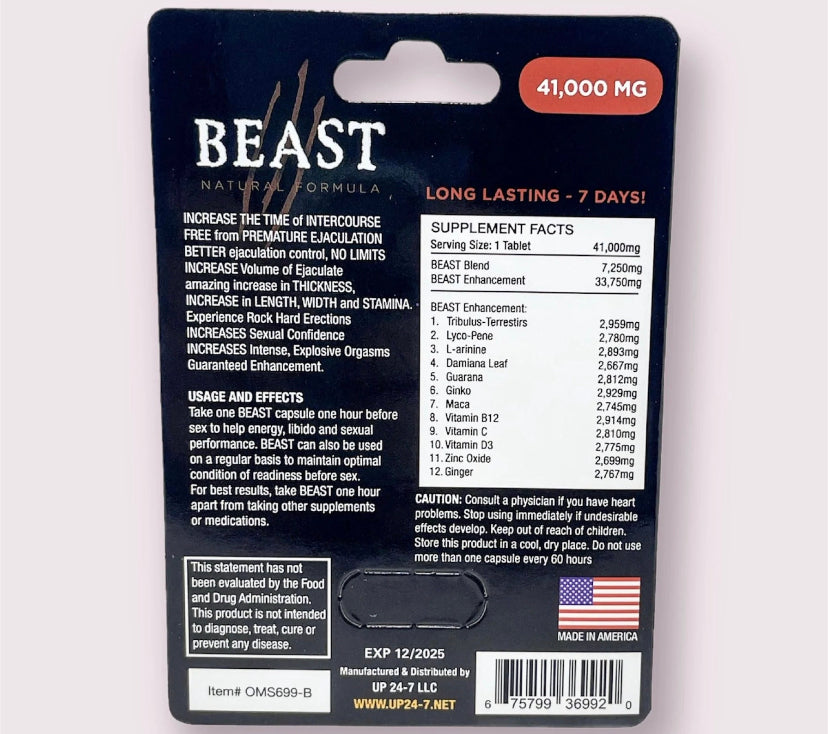 Beast Pill (1 ct. of 1 Capsule Each)