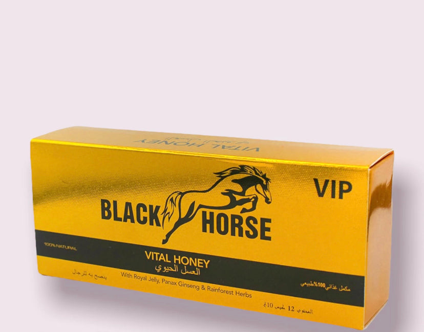 Black Horse Vital Honey Gold - Individual Sachets 10g