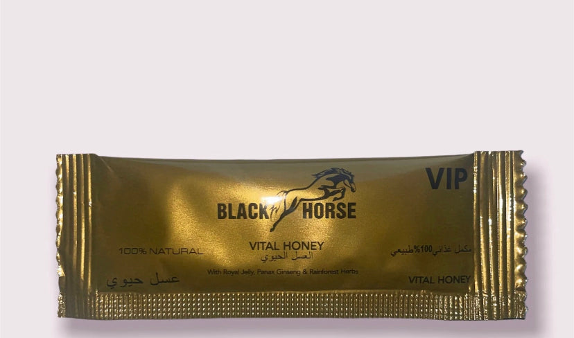 Black Horse Vital Honey Gold - Individual Sachets 10g